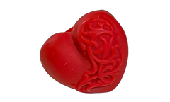 Heart Silicone Ring "Red" CHRM0807