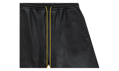 Ciesta Leather Shorts "Black" RHPS21H00000004