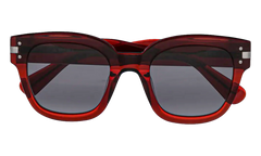 Classic Logo Sunglasses "Translucent Red" XA41763AC 668
