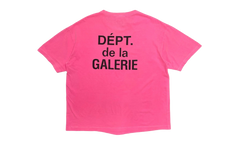 French Logo Short Sleeve Tee Shirt "Flo Pink" GDFLSSTSFP