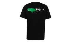 Milano Sprayed Logo T-shirt "Black" PMAA001C99JER0061055