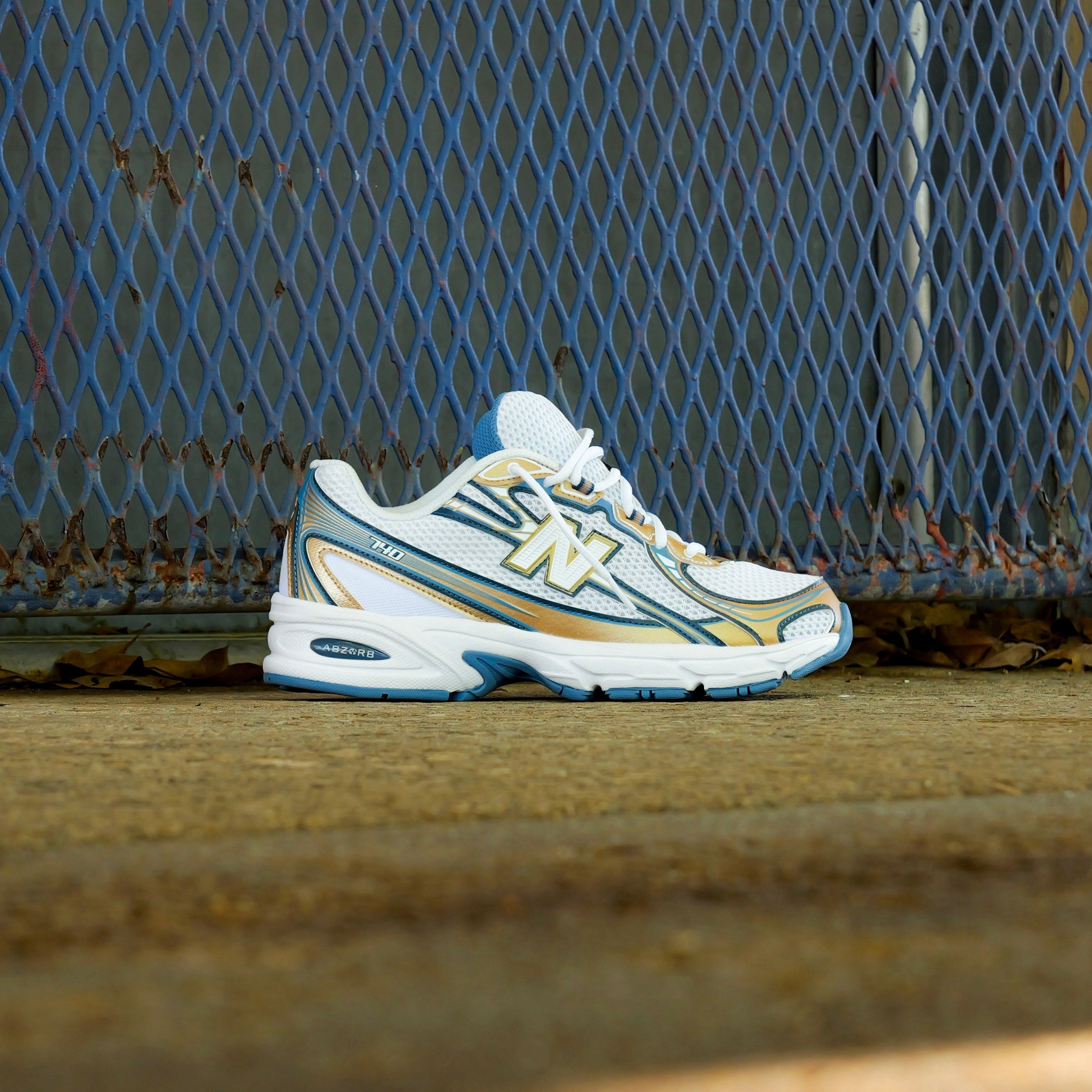 Mens New Balance 740 (Heron Blue/Metallic Gold) - U740HB2