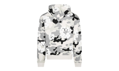 Cotton Wreath Zip Hoodie "White Camo" DT063