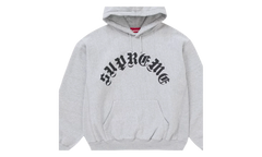 Printed Arc Hooded Sweatshirt "Heather Grey" SU26904