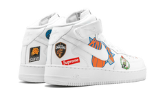 Air Force 1 MID 07 / Supreme "NBA" AQ8017 100