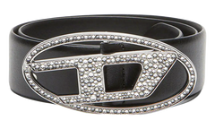 B 1DR Strass Belt "Black" X09611 P6364 T8013