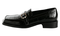 Bel Air Loafer WMNS "Black Crocodile Embossed Calfskin" 845962 WCB60 1000