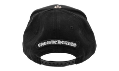 CH cross waxed denim baseball cap "Black" CHRM0637