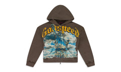 Chrome Liberty Zip Hoodie V2 "Brown" GDS MHDS 0004