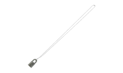 Silichrome Lock Necklace "White" CHRM1047