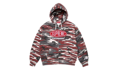 Performance Zip Up Hoodie "SS26 - Red Camo" SU27276