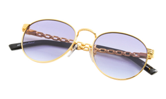 Miami Vice Equestrian Edition 24KT "Yellow Gold / Mauve Gradient Flash Silver" EQMV2 0004 20C2