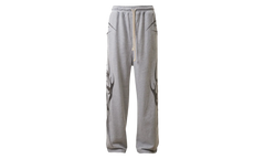 Tribal Flame Sweatpants "Grey" HSR267