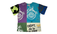 Retouche Reworked Short Sleeve Tee Shirt "Multicolor" GD116