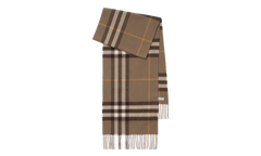 MU Giant CHK Scarf "Vole Brown" 8112647