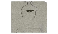 Dept Logo Hoodie Heather "Grey" GD080