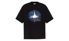 Night in Paris Oversized T-Shirt "Washed Black" UH76TR410B WASH