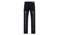 Bryant Skinny Jeans "Black Hologram Digital Cross" MDGDD1148 J1205BKHDC