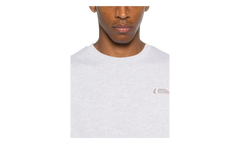 PVC Patch Grey Marle Jersey T-Shirt "Grey" MAW25 JTS 044 02