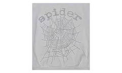 OG Rhinestone Logo Hoodie "White" SP5der340