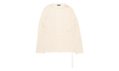 Halvar Crew Neck Irregular Rib Sweater "Natural White" B0013185KN068002