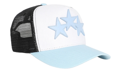 3 Star Trucker Hat "Cerulean" AMHATR1007 CERU