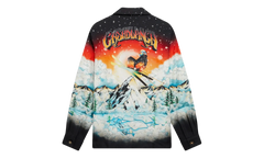 Cuban Collar Long-Sleeve Shirt "Ski Lake" M AW25 SH 006 06 EX SKI SKI