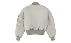 Cropped Broad Bomber Jacket "Grey" ESU S25 1007 GR