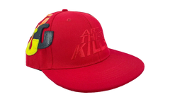 ATK G Patch Fitted Hat "Red" GD123
