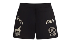 Fleece Curtis Short "Black" KHM060550 001