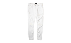 MX1 Leather Patch Jeans "White" MBMX1 LTHWHT WHITE