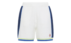 Crochet Shorts "White / Blue" MSS26KW131101