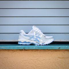 Mens Asics Gel-Kayano 14 (White/Light Navy)