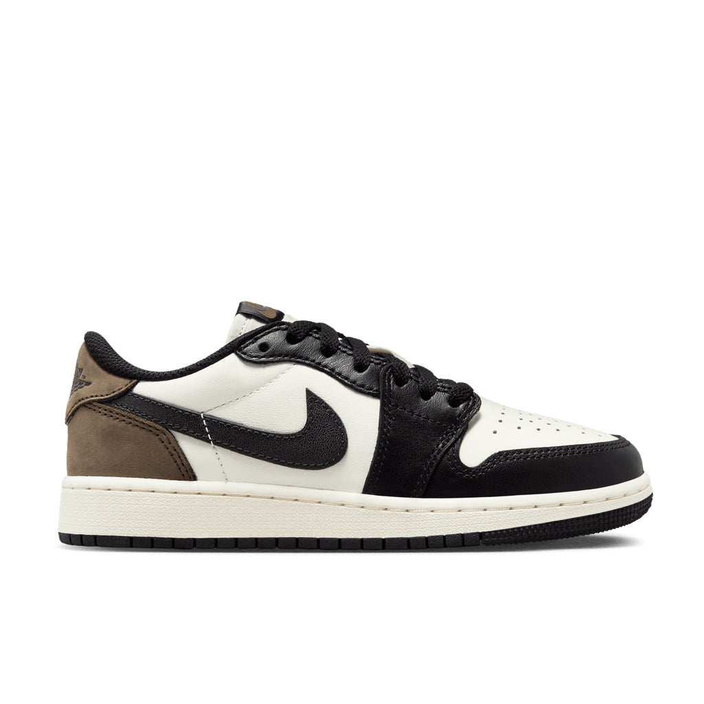 Air Jordan 1 Low OG 'Mocha' (GS) - White/Black/Dark Mocha