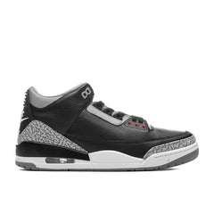 Air Jordan 3 Retro (GS) 'Black Cement' - Black/Fire Red/Cement Grey/Summit White