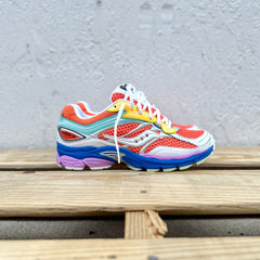 Mens Saucony ProGrid Omni 9 (Orange/Multi)