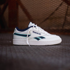 Mens Reebok Club C Revenge (Cream/Hornet)