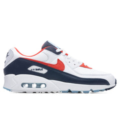 Air Max 90 - White/Chile Red
