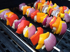 Premium Stainless Steel BBQ Skewers – 60 Pack Reusable Kabob Sticks