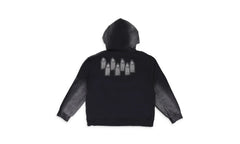Faded Pullover Hoodie "Black" 1110080002FW24