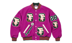 Drill Team Patch Varsity Jacket "FW25 - Magenta" SU27249