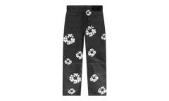 Levi's Leather Cotton Wreath Logo Pants "Black / White" DT340