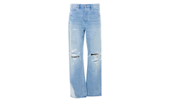 Repair Knee Blowout Jeans "Light Indigo" P011 GDBT226