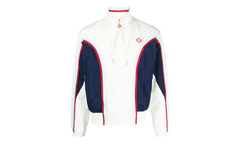 Side Panelled Track Windbreaker Jacket "White" MF23 JK 241 01 WHIT
