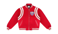 Satin Varsity Jacket "Red" RHPS24JA08613135