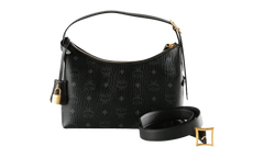 Small Aren Hobo in Visetos "Black" MWHESTA01BK001