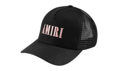 CORE LOGO TRUCKER HAT "Black / peach" MAH002 995