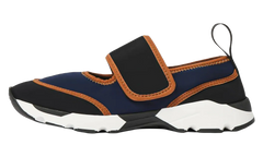 lycra Mary Jane Running Sneakers WMNS "Navy Black Brown" SNZW020602 P7613 ZP081