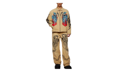 Painted Reaper Logo Carhartt Jacket "Tan / Multi" SS253014B0151059