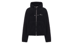 Bones Fleece Zip Hoodie "Black" AMOUJA1010 001